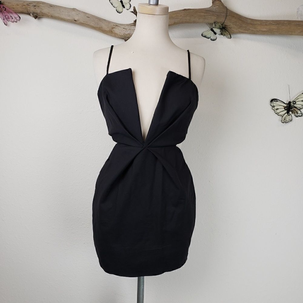 Tobi black super sexy party mini